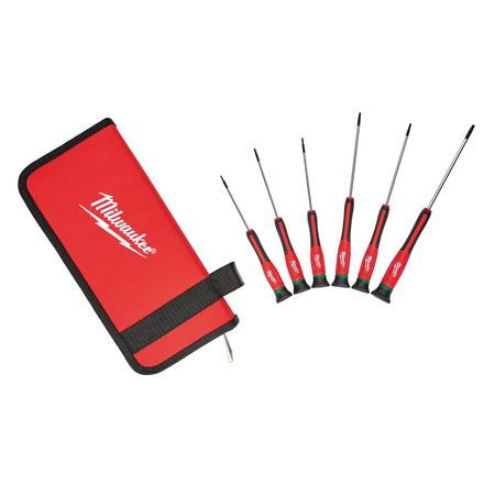 MILWAUKEE ZESTAW WKRETAKÓW PRECYZYJNYCH TORX 6SZT