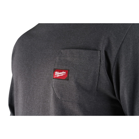 MILWAUKEE T SHIRT LONG SLEEVE GREY XL 