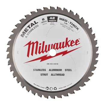 MILWAUKEE TARCZA 203X5/8X1,8X42