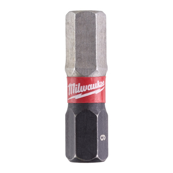 MILWAUKEE  BIT SHW HEX 6 25 MM