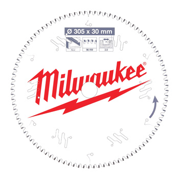 MILWAUKEE TARCZA PILARSKA ALU305X30X3,0X96