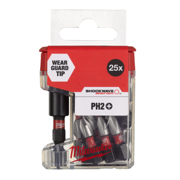 MILWAUKEE SHW PH2 25 MM TIC TAC