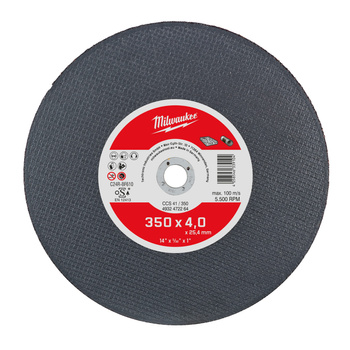 MILWAUKEE TARCZA DO MAT.ABRAZ. 41/350X4X25,4 MM