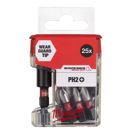 MILWAUKEE SHW PH2 25 MM TIC TAC