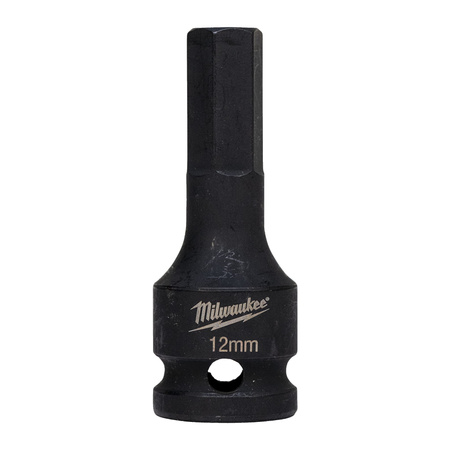 MILWAUKEE Nasadka udarowa HEX 1/2 z końc. HEX 12