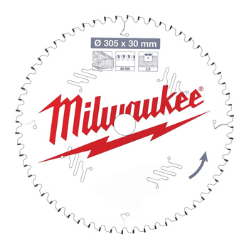 MILWAUKEE TARCZA PILARSKA 305X30X3,00X60ATB