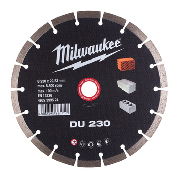 MILWAUKEE TARCZA DIAMENTOWA 230/22,2 MM