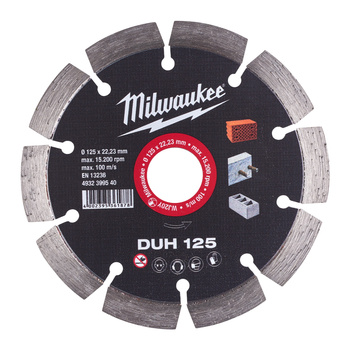 MILWAUKEE TARCZA DUH 125/22,2MM