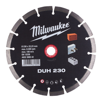 MILWAUKEE TARCZA DIAMENTOWA 230/22,2 MM