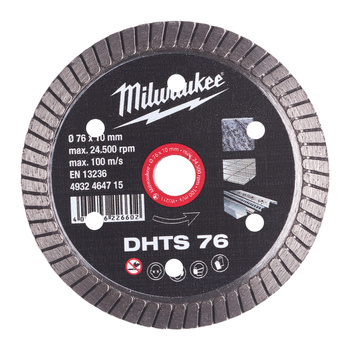 MILWAUKEE TARCZA DIAMENTOWA DHTI 76MM