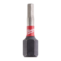 MILWAUKEE  BIT SHW HEX 3 25 MM 